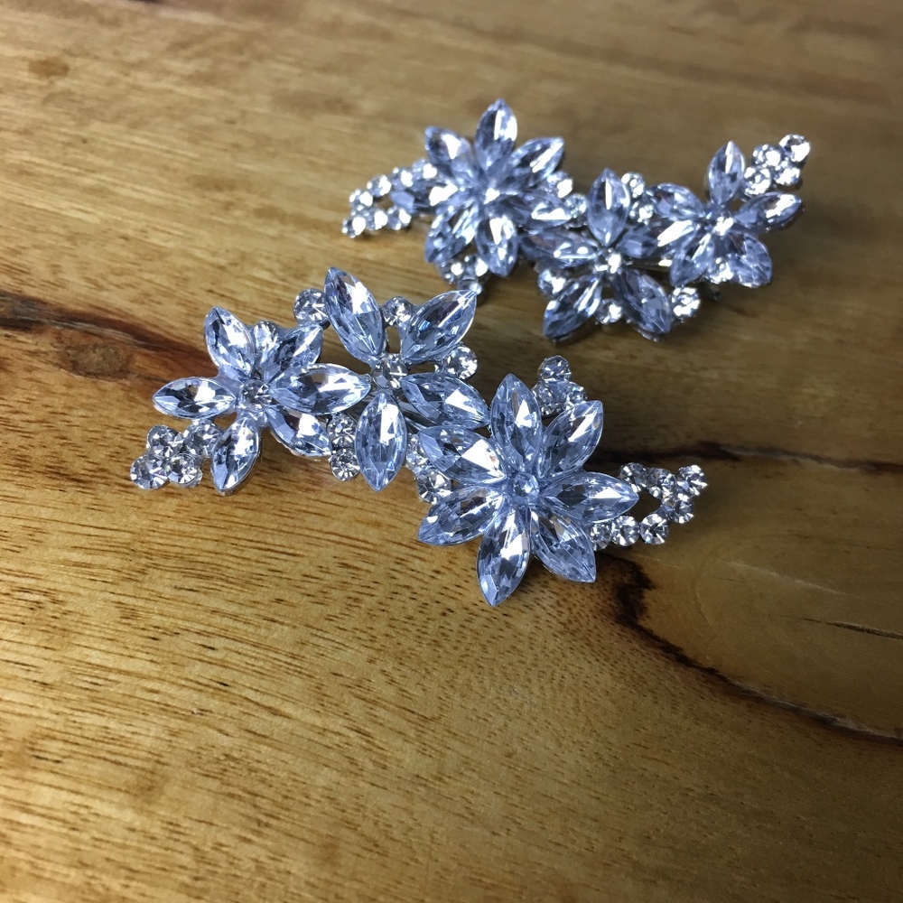 Rhinestone Crystal Wedding Hair Clip